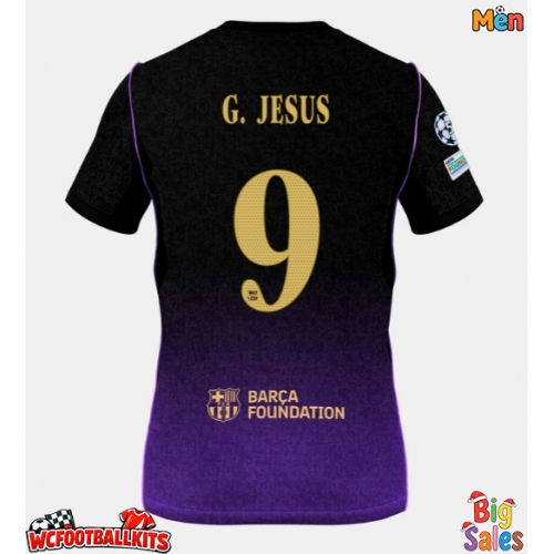 Barcelona Gabriel Jesus #9 Replica Away Stadium Shirt 2026-27 Short Sleeve